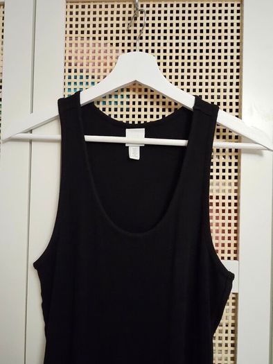 Black Midi Dress H&M S
