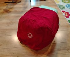 Bugaboo Cameleon Tailored Fleece Fabric Hood Canopy [Red]