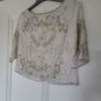 Folkster Lena Skirt & Nella Beaded Top/Jacket -  Champagne - Size 8 Image 10