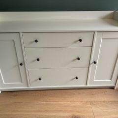 White sideboard cabinet