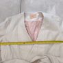 Arnsdorf Cream Ivory Wool Cashmere Blend Belted Wrap Jacket Coat Image 4