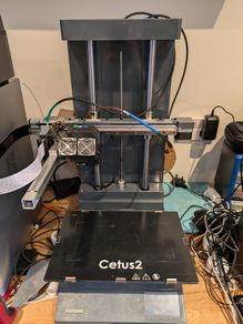 Cetus 2 3D Printer with Klipper Upgrade & Wand Server - Remote Printing Powerhouse
