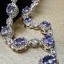 Tanzanite and Natural Zircon Necklace Image 7
