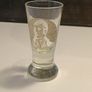 Rare Georgian etched toasting glass Image 4