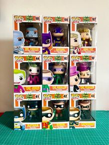 Batman 1966 Retro Funko - 10 Pop Lot