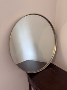 Large Gold Mirror