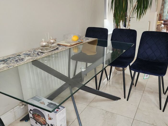 Glass Dining Table