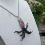 1 Crow Claws Soldered with the most beautiful Opal in Matrix Talisman Image 10