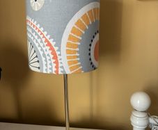 Table lamp vintage shade