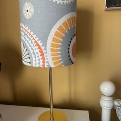 Table lamp vintage shade