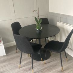 table and chairs