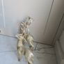 Gold Glitter Christmas Reindeer x 2 Image 4