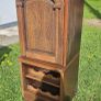 Vintage Drinks Cabinet with Wine Rack (1970s, German Made) Image 3