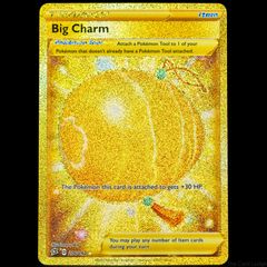 Big Charm 206/192 Secret Gold Holo Rare SWSH Rebel Clash Pokemon Card