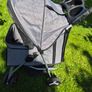 Trixie Grey Dog Buggy Stroller (Quick-Fold, Max 11kg) Image 7
