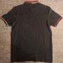 Fred Perry Bold Stripe Collar Polo Shirt Mens Medium Black Red White Image 4