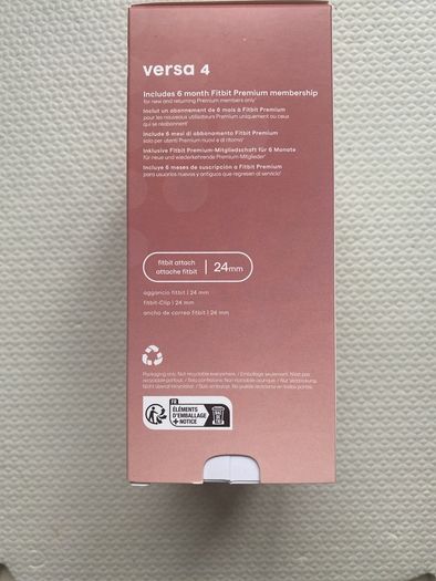 Fitbit Versa 4, by Google.