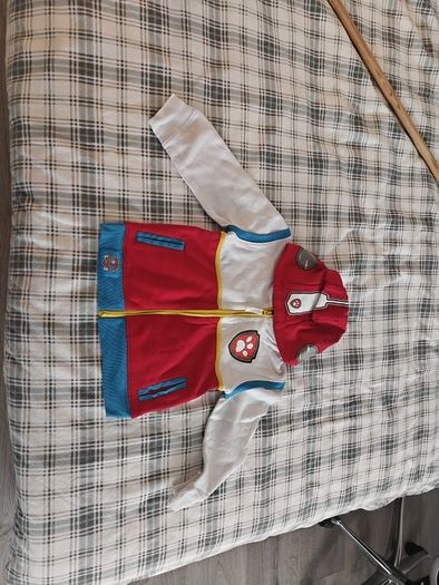 Paw Patrol Rider zipped Hoodie 4year old