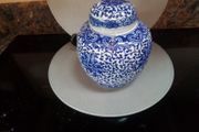 Blue/ White Ginger Jar