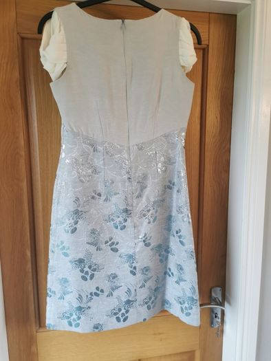 Fee G Dress with fascinator
