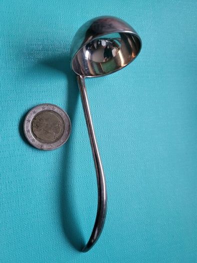 silver plated ladle