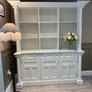 Solid Wood Antique Dresser/ Cabinet/ Bookshelves in Farrow and Ball Image 3
