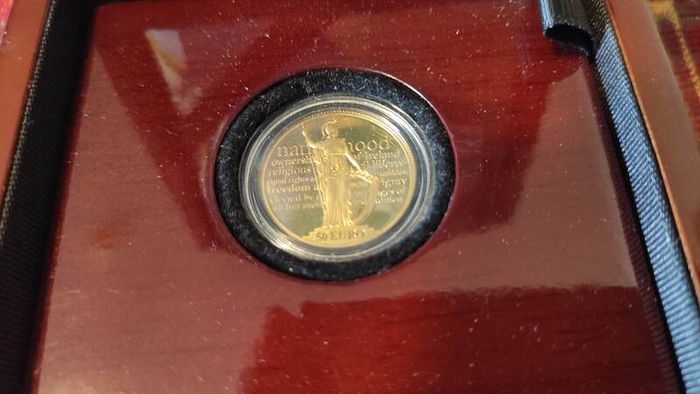 Gold coin 100th Anniversary