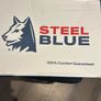 Blue steel work boots uk size 8 Image 5