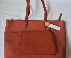 Accesorize Brown faux leather handbag