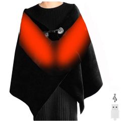 Electric Blanket with Automatic Shut-Off Cuddly Heated Blanket Heat Cape Heating Pad Electric Heat Blanket with 3 Temperature Levels Flannel Cuddly Blanket Washable