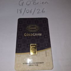 GoldGram 0.5g Gold Bar