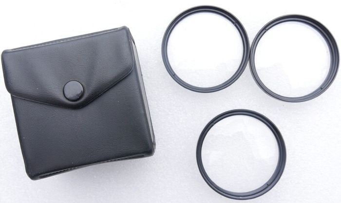 49mm No. 1 - 2 -3 Close-up Macro Lens Filters made in Japan in Original Case