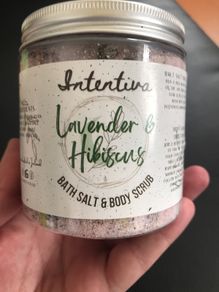 Bath salt and body scrub