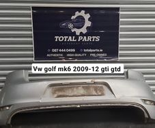 Vw golf mk6 2009-12 gti gtd rear bumper