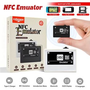 For Amiibo Pixl Emulator iNFC Pixl Infinite Swipe OLED HD Intelligent Bluetooth Simulator for Switch2 3DS Wii U Game