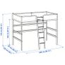 Loft bed frame Image 9