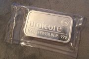 silver bar Umicore