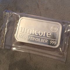silver bar Umicore