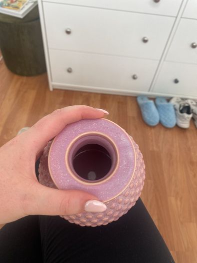 Lavender vase
