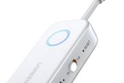 Bluetooth 6.0 Transmitter Receiver, Dual Connection, 18H Long Playtime, Mic for Calls, 2-in-1 Wireless Aux Bluetooth Adapter for TV, Airplane, Headphone, Airpods, Speaker, Car
