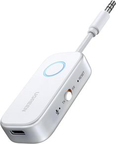 Bluetooth 6.0 Transmitter Receiver, Dual Connection, 18H Long Playtime, Mic for Calls, 2-in-1 Wireless Aux Bluetooth Adapter for TV, Airplane, Headphone, Airpods, Speaker, Car