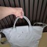 Longchamp grey lepliage 2 way bag Image 2