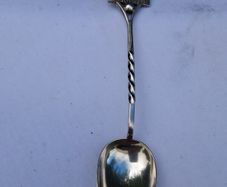 H.J Cooper US Capital Building Memorial Sterling Silver Spoon(1900 Super Rare)