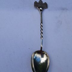 H.J Cooper US Capital Building Memorial Sterling Silver Spoon(1900 Super Rare)