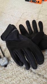 Helmet shimano gloves + accessories
