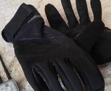 Helmet shimano gloves + accessories