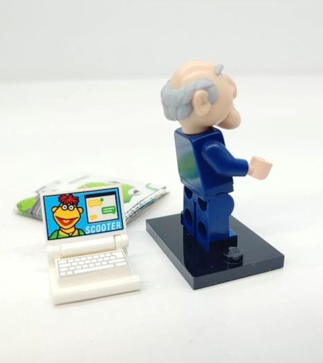 Lego Muppets Statler Minifigure