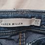 Karen millen Flair cut jeans Size 10 zip fly in excellent condition Image 8