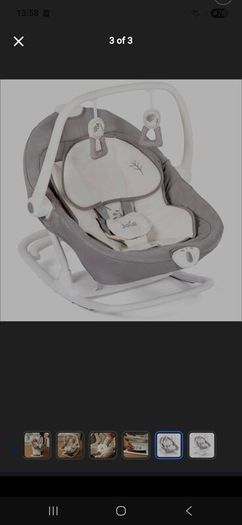 Joie Emeri 2-in-1 Baby Swing and Rocker Fern