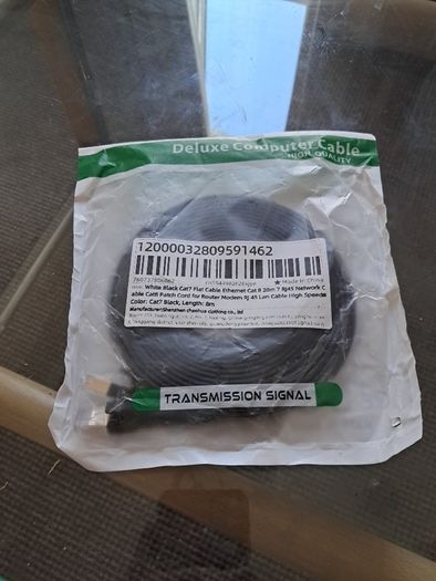 Cat 7 Flat Ethernet Cable 20 Meter